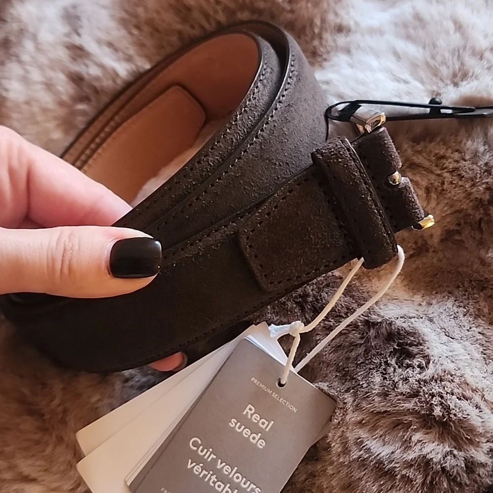 SUEDE BELT